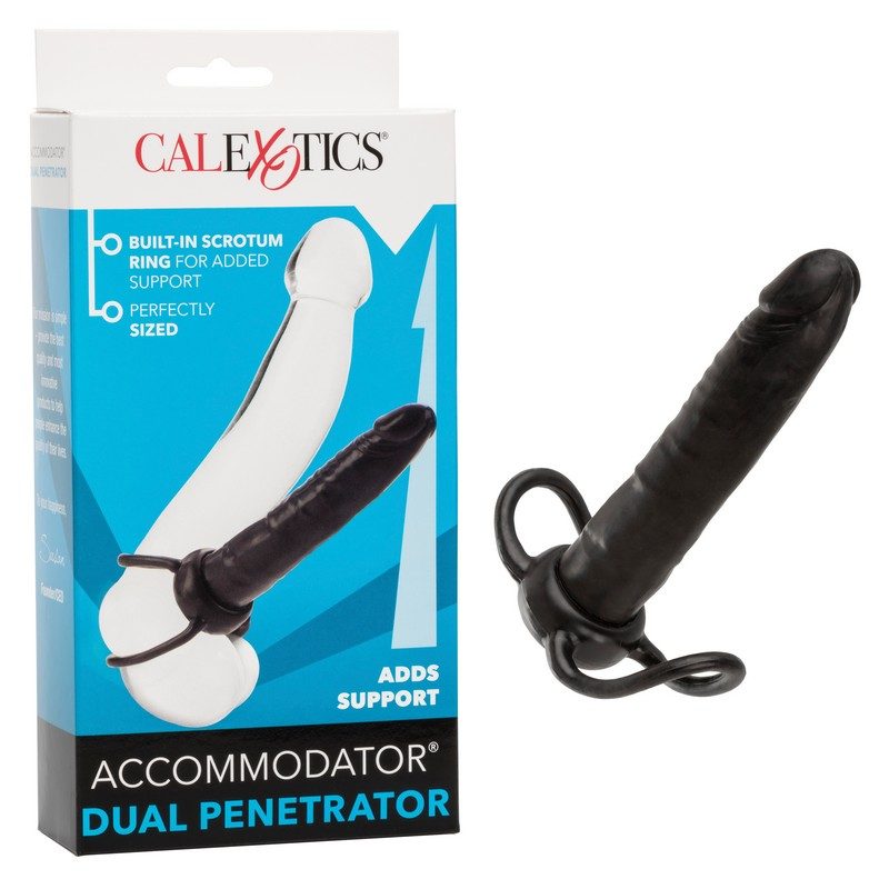 Accommodator Dual Penetrator - Gode Double Pénétration pour Couple - California Exotics – Image 8