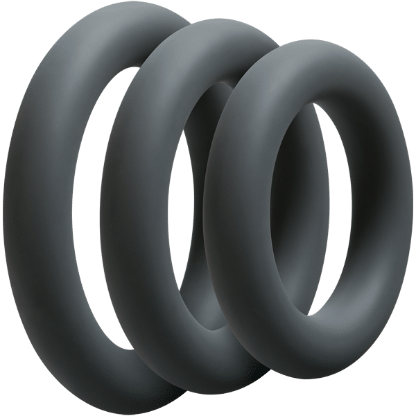 3 C-Ring Set Thick - Ensemble d'Anneaux d'Érection - OptiMALE - Doc Jonhson – Image 3