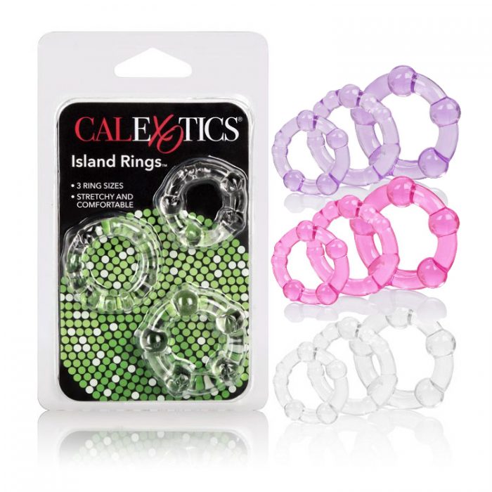 Island Rings - Ensemble d'Anneaux d'Érection - California Exotics