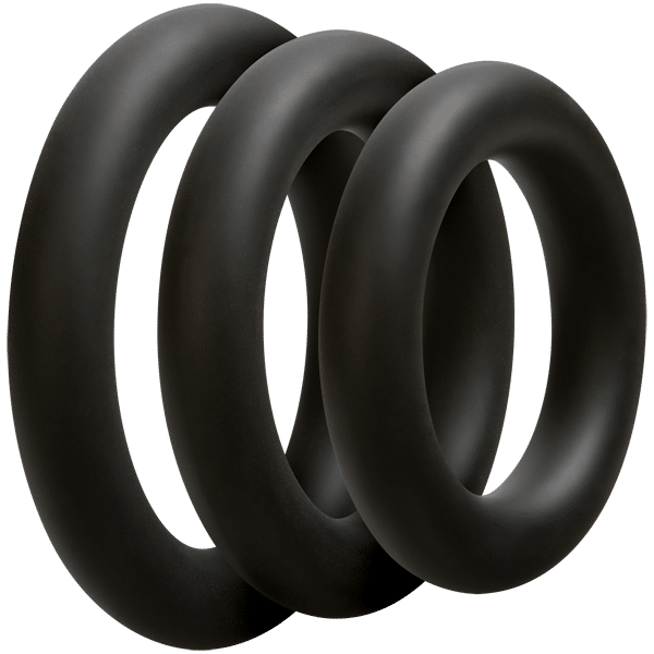3 C-Ring Set Thick - Ensemble d'Anneaux d'Érection - OptiMALE - Doc Jonhson – Image 4