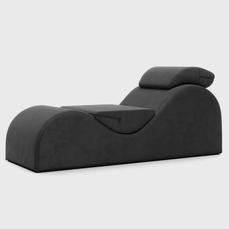 Chaise Esse Liberator couleur noire vue de profil