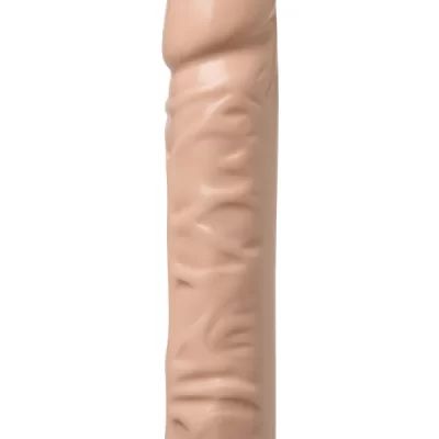 Détail de la texture réaliste du gode de 8 pouces.