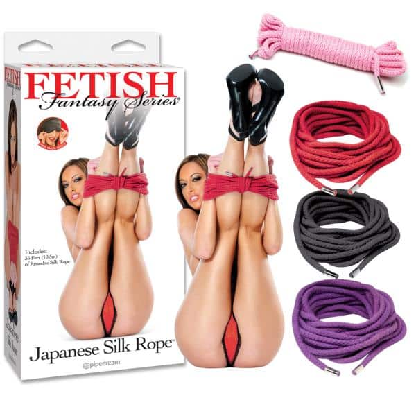Japanese Silk Rope - Corde Japonaise - Fetish Fantasy Series