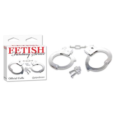Official Handcuffs - Menottes en Métal - Fetish Fantasy Series