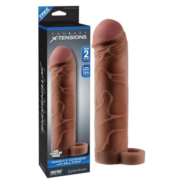Perfect Extension with Ball Strap - Extension Pénis - Fantasy X-tensions – Image 4