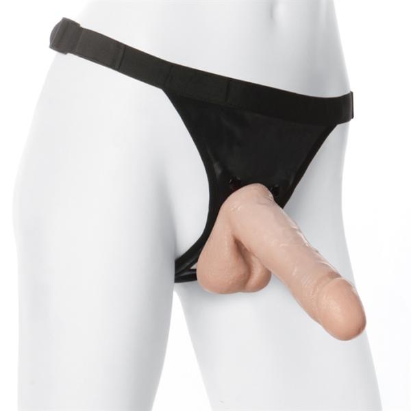 7 Inch Realistic Cock - Ultra Harness - Harnais Vac-U-Lock - Doc Jonhson – Image 2