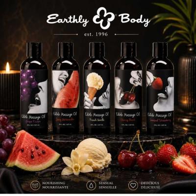 Douce Tentation – Huile de Massage Comestible aux Graines de Chanvre Earthly Body