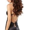 Ensemble Peignoir et Babydoll en Satin - 3717 - Dreamgirl – Image 3