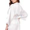 Ensemble Peignoir et Babydoll en Satin - 3717 - Dreamgirl – Image 6