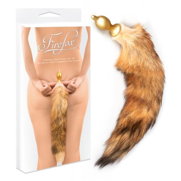 FireFox - Plug Anale avec Queue de Renard - Boutique Érotique - Québec