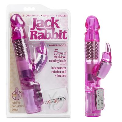 Jack Rabbit Waterproof 5 Rows - Vibrateur Double Stimulation - California Exotics
