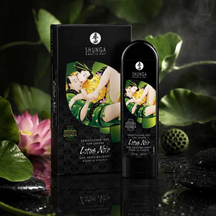 Lotus Noir Shunga gel sensibilisant pour couple 60 ml