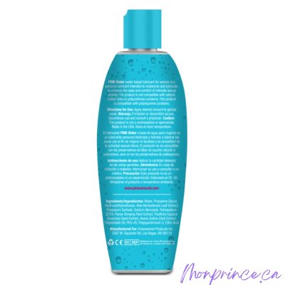 Texture naturelle et fluide du lubrifiant Pink Water.