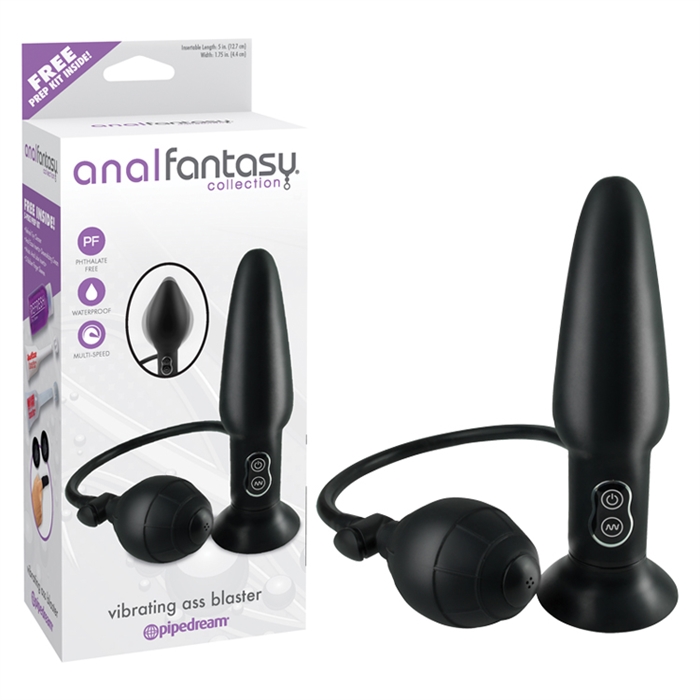 Vibrating Ass Blaster - Anal Fantasy Collection