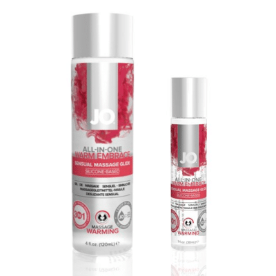 Warming - JO All in One - Huile de Massage Réchauffante - System Jo