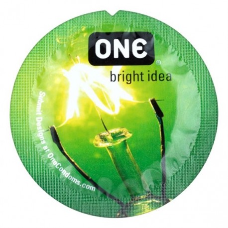 Glowing Pleasure - Condom Fluorescent - One