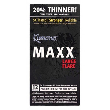 Kimono Maxx - Large Flare - Condom Masculin - Kimono