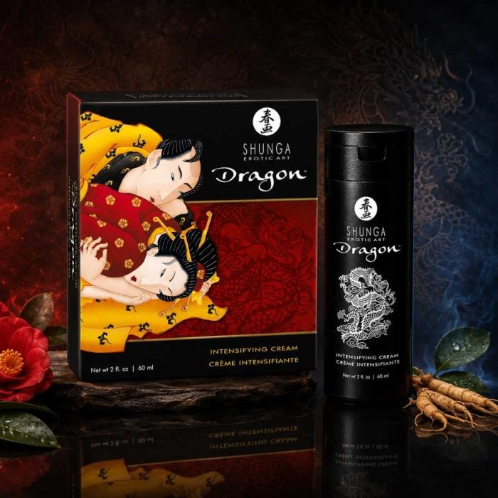 Shunga Dragon crème virilité Feu de Glace plantes naturelles 60ml Le Prince Québec