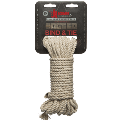 La corde Hogtied de Kink.com est l'outil de servitude et de retenue idéal pour assurer la sécurité et le jeu agréable