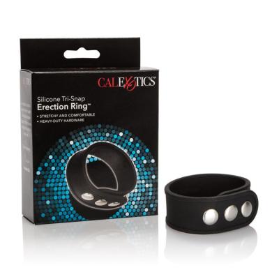 Silicone Tri-Snap Erection Ring - Anneau en Silicone Ajustable - California Exotics