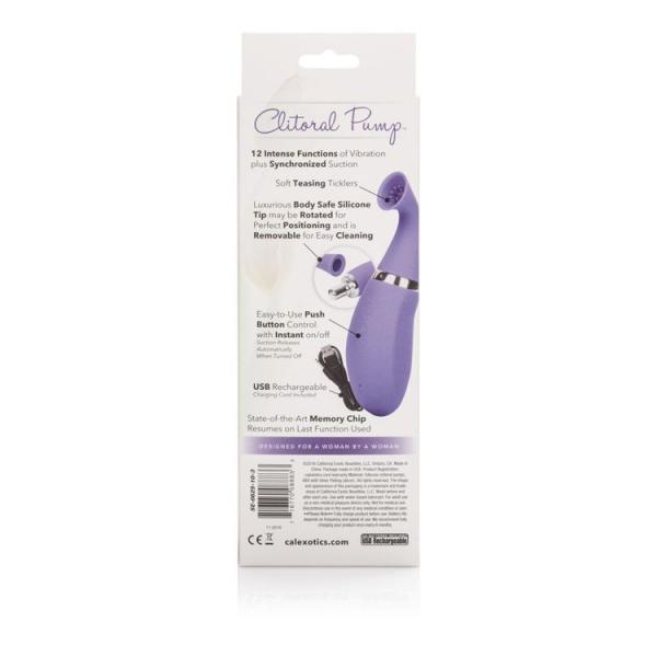 Rechargeable Clitoral Pump - Pompe Clitoridienne Vibrante - California Exotics – Image 3