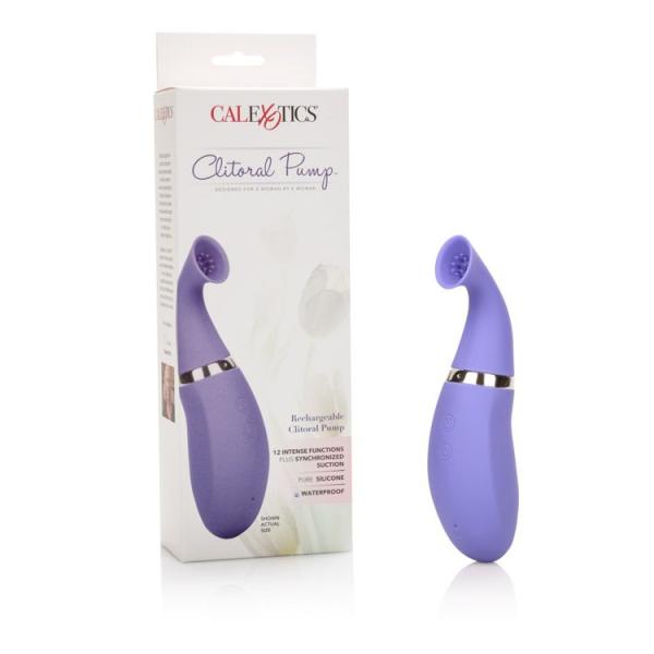Rechargeable Clitoral Pump - Pompe Clitoridienne Vibrante - California Exotics
