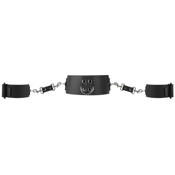 Collier et Menottes avec Attaches Métalliques