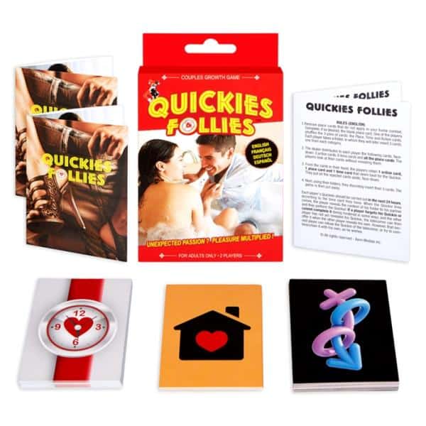Quickies Follies - Jeu - Cartes