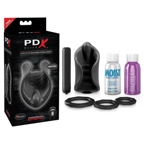 Vibrating Silicone Stimulator - PDX Elite