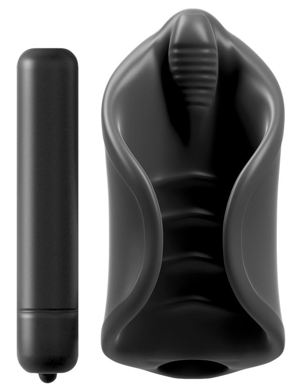 Vibrating Silicone Stimulator - Masturbateur Vibrant - PDX Elite – Image 3