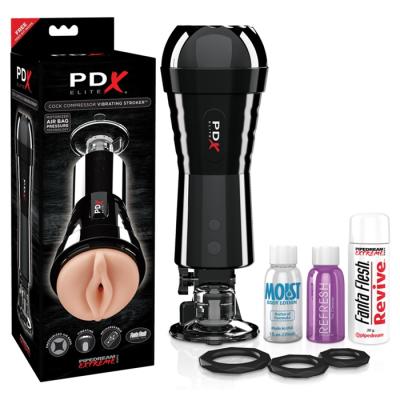 Cock Compressor Vibrating Stroker - Pdx Elite