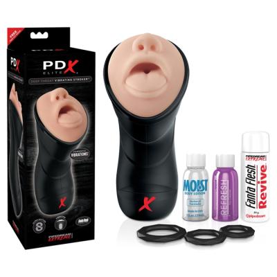 Deep Throat Vibrating Stroker - Pdx Elite