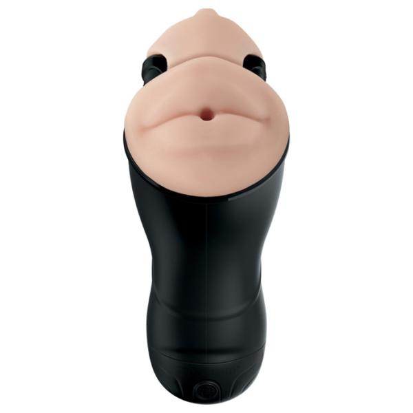 Double Penetration Vibrating Stroker - Pdx Elite