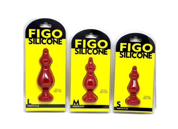 Pointer Plug - Rouge - Figo Silicone