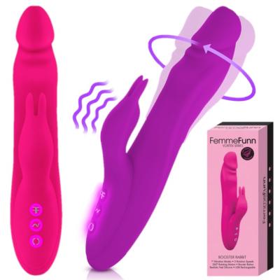 Booster Rabbit - Vibrateur Double Stimulation Rechargeable - FemmeFunn