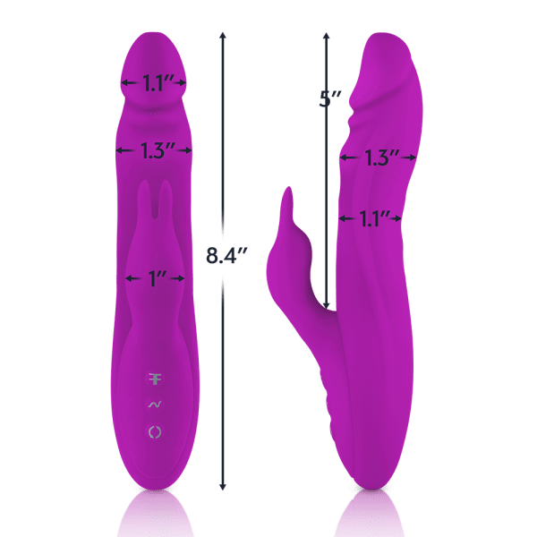 Booster Rabbit - Vibrateur Double Stimulation Rechargeable - FemmeFunn – Image 9