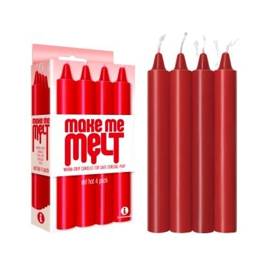 Bougies Chaudes et Sensuelles - Make me Melt - Red Hot - IconBrands