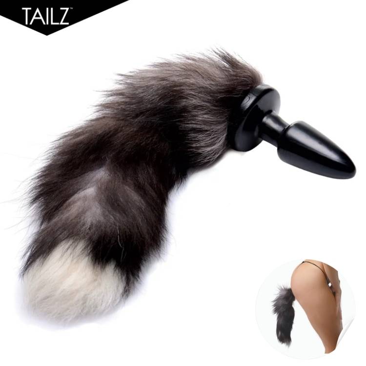 plug anal Tailz avec queue de renard