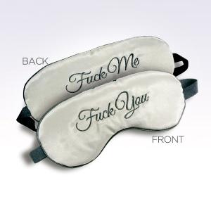 Masque de nuit réversible Fuck Me Fuck You - IconBrands