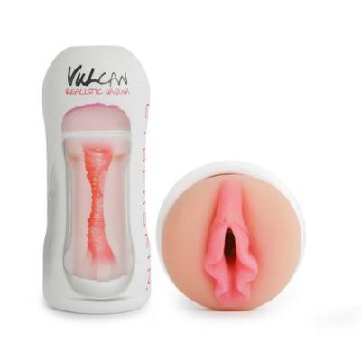 Masturbateur Realistic Vagina - Cream - Cyberskin - Vulcan - Québec