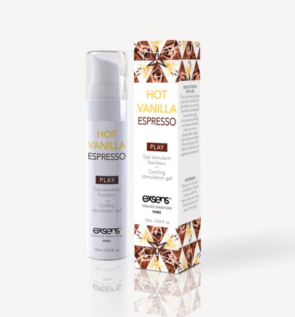Vanille Chaude Café - Gel Stimulant Fraîcheur - Exsens
