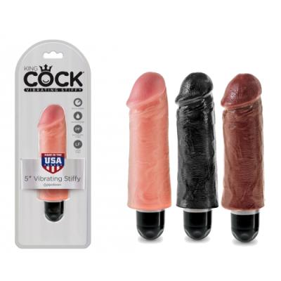 5 Vibrating Stiffy - King Cock