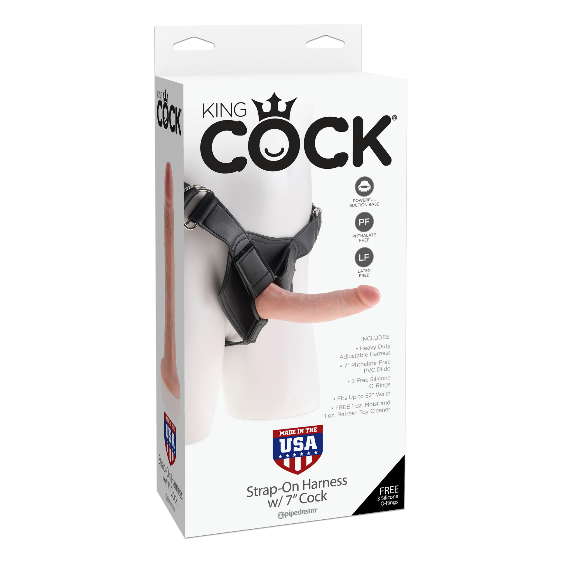 7 Strap-On Harness - Cock - King Cock