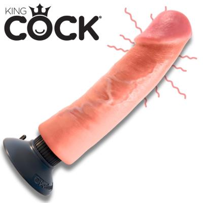 9 Vibrating Cock - Vibrateur Réaliste - King Cock
