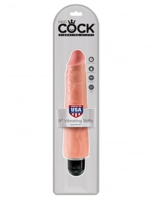 9 Vibrating Stiffy - King Cock