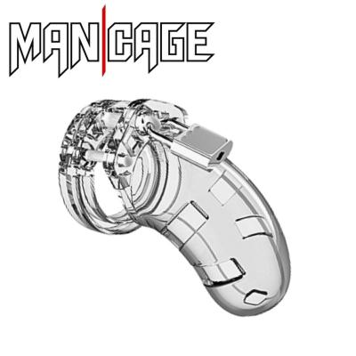 Cage de chasteté courte transparente Man|Cage Model 01 – 9 cm