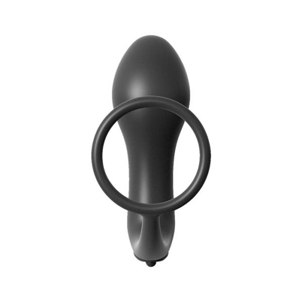 Ass-Gasm Cockring Vibrating Plug - Anal Fantasy Collection
