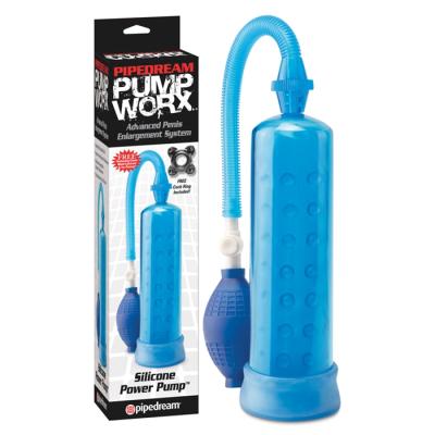 Silicone Power Pump - Pump Worx - Bleu