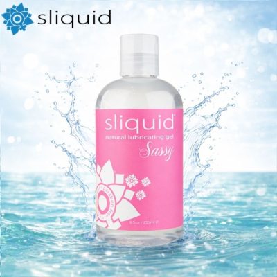 Sliquid Naturals Sassy – Gel Lubrifiant Intime Ultra-Épais à Base d’Eau