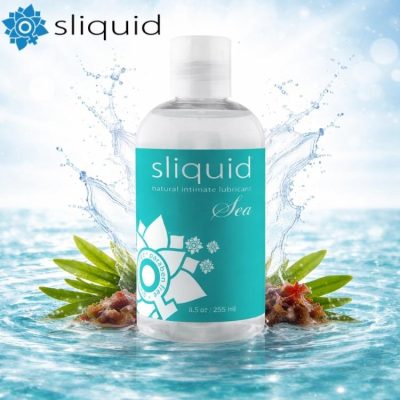 Sliquid Naturals Sea – Lubrifiant Intime à Base d’Eau et Carraghénane